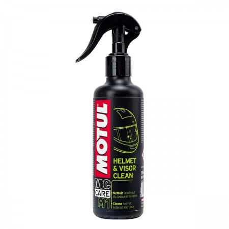 LIMPADOR EXTERNO CAPACETES E VISEIRAS - MOTUL - M1 HELMET & VISOR CLEAN - 250ML