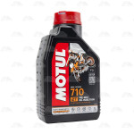 OLEO DE MOTOR 2 TEMPOS 2T MOTUL 710 100% SINTETICO - 1 LITRO