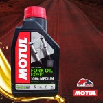 OLEO FLUIDO HIDRAULICO SUSPENSAO GARFO BENGALA - MOTUL - FORK OIL - EXPERT MEDIUM 10W - SEMI SINTETICO - 1 LITRO