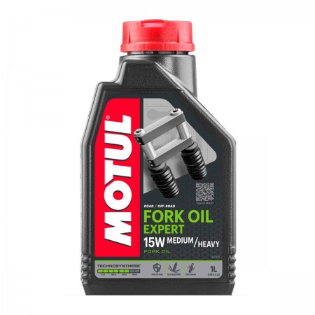 OLEO FLUIDO HIDRAULICO SUSPENSAO GARFO BENGALA - MOTUL - FORK OIL - MEDIUM HEAVY 15W - SEMI SINTETICO - 1 LITRO