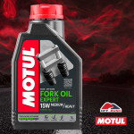 OLEO FLUIDO HIDRAULICO SUSPENSAO GARFO BENGALA - MOTUL - FORK OIL - MEDIUM HEAVY 15W - SEMI SINTETICO - 1 LITRO
