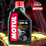 OLEO FLUIDO HIDRAULICO SUSPENSAO GARFO BENGALA - MOTUL - FORK OIL - VERY LIGHT 2,5W - 100% SINTETICO - 1 LITRO