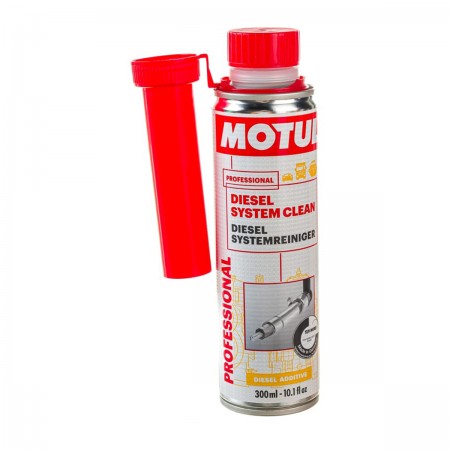 ADITIVO LIMPADOR PARA MOTORES A DIESEL - MOTUL - DIESEL SYSTEM CLEAN AUTO - 300 ML 