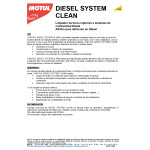 ADITIVO LIMPADOR PARA MOTORES A DIESEL - MOTUL DIESEL SYSTEM CLEAN AUTO - 300 ML 