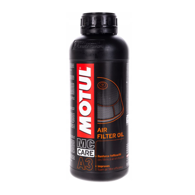 OLEO LUBRIFICANTE P/ FILTRO DE AR ESPUMA - MOTUL - A3 AIR FILTER OIL - 1 LITRO