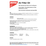 ÓLEO LUBRIFICANTE P/ FILTRO DE AR ESPUMA MOTUL A3 AIR FILTER OIL MOTOCROSS OFF ROAD TRILHA MOTOCROSS ENDURO - 1 LITRO