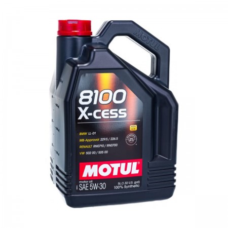 GALAO 4 LITROS DE LUBRIFICANTE OLEO DE MOTOR - MOTUL - 8100 5W-30 X-CESS GEN2 - SINTETICO