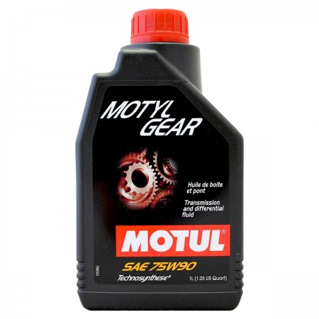 OLEO LUBRIFICANTE PARA CAMBIO MANUAIS MOTUL MOTYLGEAR 75W90 - 1 LITRO