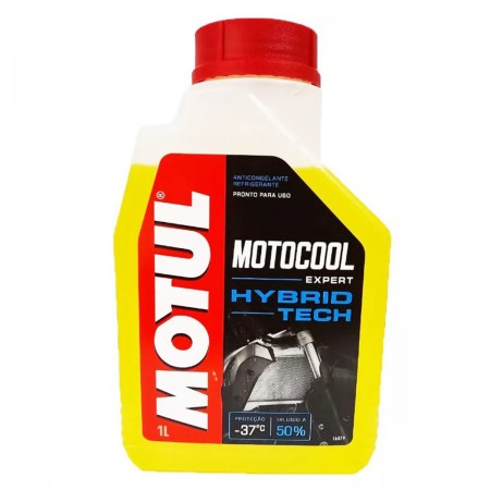 FLUIDO DE ARREFECIMENTO ANTI CONGELANTE E ANTI CORROSIVO - MOTUL - MOTOCOOL EXPERT -37 - 1 LITRO