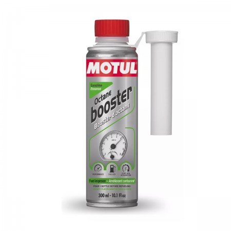 ADITIVO MELHORADOR DE OCTANAGEM COMBUSTIVEL GASOLINA ETANOL FLEX - MOTUL - OCTANE BOOSTER GASOLINE - 300ML