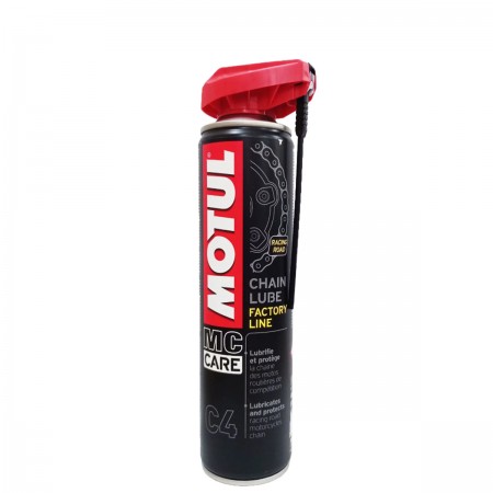 SPRAY LUBRIFICANTE PARA CORRENTES MOTOS - MOTUL - C4 MC CARE CHAIN LUBE - 400 ML