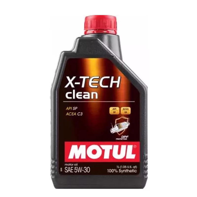 LUBRIFICANTE OLEO DE MOTOR - MOTUL - X-TECH CLEAN 5W-30 - SINTETICO - 1 LITRO