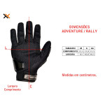 LUVA MATTOS RACING ADV. PT/VM GG