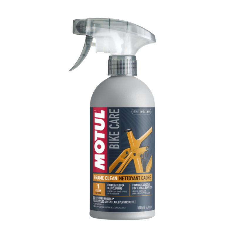 LIMPA QUADRO BIKE MOTUL ROAD 500ML – LIMPEZA COMPLETA PARA BICICLETAS USO DIÁRIO OU PROFISSIONAL