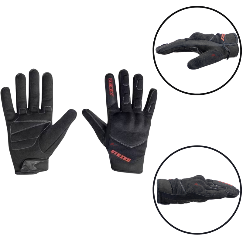 Luvas Texx New Strike Preta   M