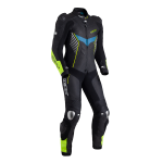 Macacao Texx 1 Peca Pista Preto Azul E Verde 5xl - 62