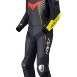 Macacao Texx 2 Pecas Pista Preto Amarelo E Vermelho   M - 50