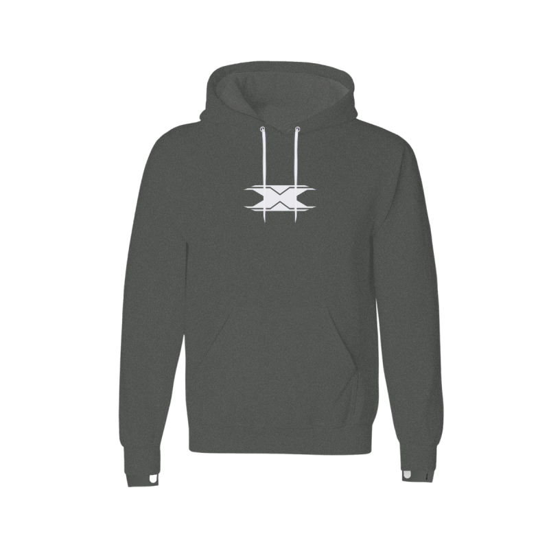 Moletom Texx Racing Chumbo Mescla E Preto P