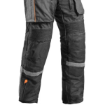 CALÇA P/ MOTOCICLISTA TEXX ARMOR MASCULINA CINZA LARANJA TAM 40