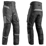 CALÇA P/ MOTOCICLISTA TEXX ARMOR MASCULINA CINZA E PRETA TAM 40