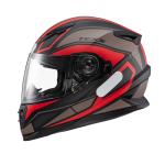 CAPACETE TEXX WING BROKER FECHADO VERMELHO (TAM 56)