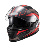 CAPACETE TEXX WING BROKER FECHADO VERMELHO (TAM 56)