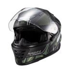 CAPACETE TEXX WING CYRAX FECHADO VERDE (TAM 56)
