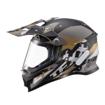 CAPACETE TEXX GROW CROSS MOTOCROSS TRILHA OFF ROAD MARROM (TAM 56)