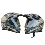 CAPACETE TEXX GROW CROSS MOTOCROSS TRILHA OFF ROAD MARROM (TAM 56)