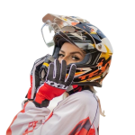 CAPACETE TEXX GROW CROSS MOTOCROSS TRILHA OFF ROAD LARANJA (TAM 60)