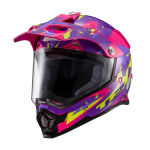 CAPACETE TEXX GROW CROSS MOTOCROSS TRILHA OFF ROAD ROSA (TAM 62)