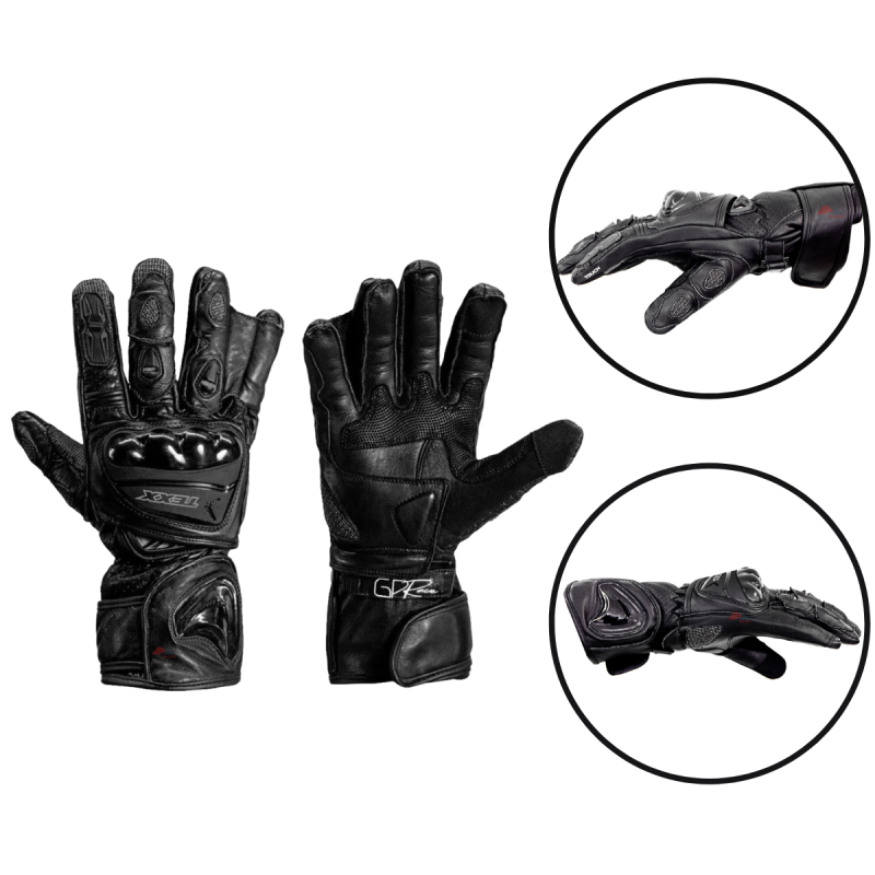 Luvas Texx Gp Race Preta 2xl