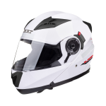 CAPACETE TEXX GLADIATOR ESCAMOTEÁVEL ARTICULADO BRANCO (TAM 60)