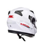 CAPACETE TEXX GLADIATOR ESCAMOTEÁVEL ARTICULADO BRANCO (TAM 60)