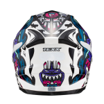 CAPACETE TEXX HAWK HUNGER FECHADO BRANCO E ROSA (TAM 56)