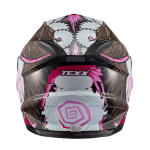 Capacete Texx Fechado Hawk Scream Rosa 62