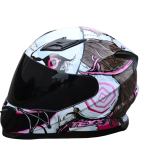 Capacete Texx Fechado Hawk Scream Rosa 62