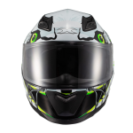 Capacete Texx Fechado Hawk Scream Verd Azul 56