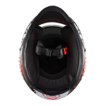 Capacete Texx Fechado Hawk Scream Verm 56