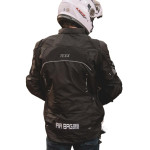 JAQUETA MOTOCICLISTA TEXX ARMOR MASCULINA AIRBAG BLACK TAM: P