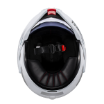 CAPACETE TEXX STRATOS 180 ESCAMOTEÁVEL ARTICULADO BRANCO BRILHO (TAM 58)