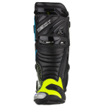 BOTA ESPORTIVA P/ MOTOCICLISTA TEXX PISTA PRETA, VERDE E AZUL TAM 38