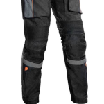 CALÇA P/ MOTOCICLISTA TEXX ARMOR FEMININA CINZA LARANJA TAM 40