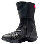 BOTA COURO IMPERMEÁVEL MOTOCICLISTA TEXX STRIKE V2 PRETA 41