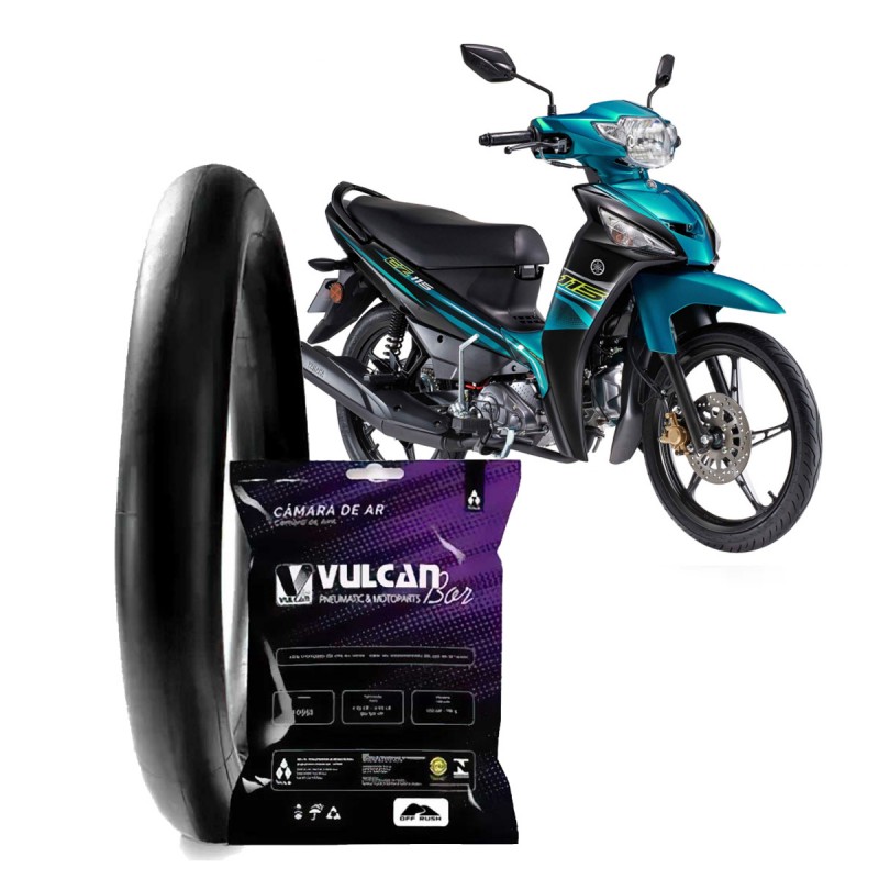 CÂMARA DE AR ARO 17 MOTOS - VULCAN 56 - 2.75-17 (VG-17) - BIZ C100 DREAM/CRYPTON/TCHAU 50