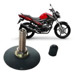 VÁLVULA COM BASE DE BORRACHA PARA CÂMARA DE AR DE MOTO TR4 DESMONTADA - VULCAN - VC-TR4