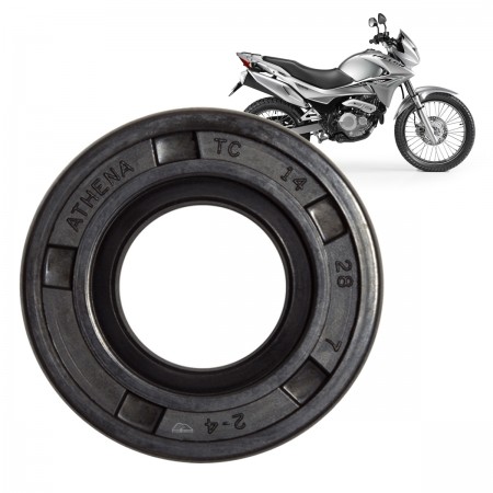 RETENTOR CAMBIO - VEDAMOTORS (NBR) -  D. 14,0 X 28,0 X 7,0 - HONDA NX400, XLX, CBX XR250, CBX200, CRF230, NXR150, CG125, DAF NEXT (98-24)