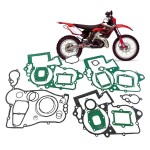 JOGO KIT DE JUNTAS DO MOTOR COMPLETO COM BORRACHAS GAS GAS EC 200 250 300 (97-14)