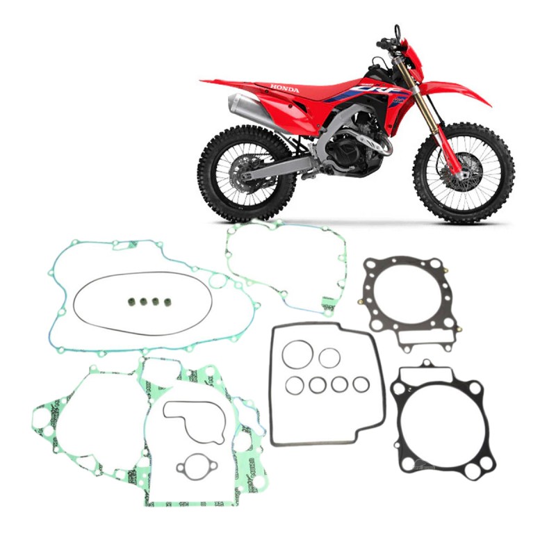 JOGO DE JUNTAS DO MOTOR COM BORRACHA - VEDAMOTORS - HONDA CRF 450X (05-17)