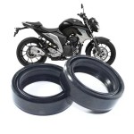 RETENTOR (PAR) BENGALA GARFO - VEDAMOTORS (ATHENA) - 37,0 X 49,0 X 8,0/9,5 - YAMAHA YS 250 FAZER (12-18), SUZUKI GS 500 E (90-92), KAWASAKI ZX 1100 (84-24), ZX 600 (87-24), ZX 750R (85-24)